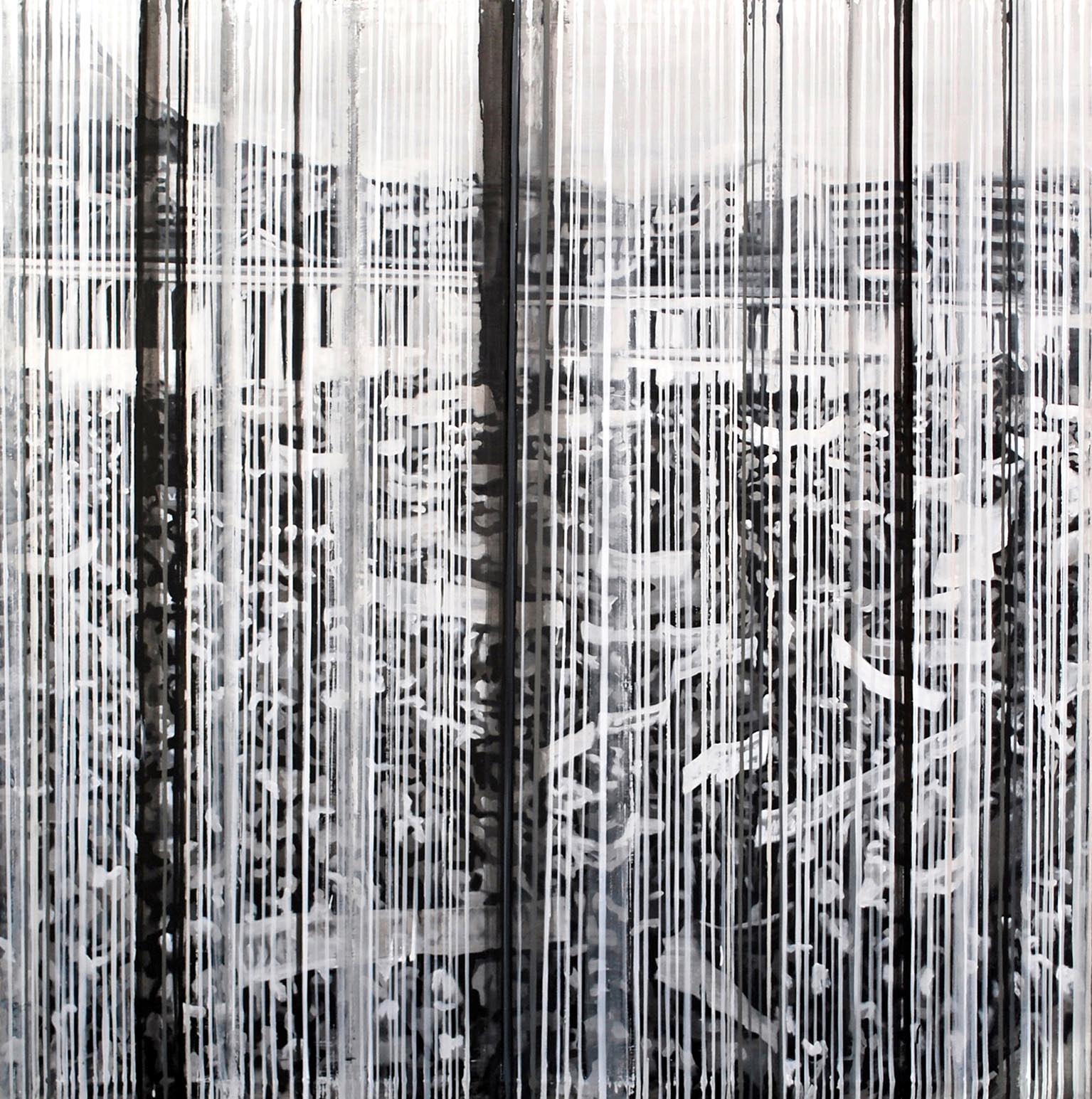 İsimsiz- Untitled, 2013, Tuval üzerine yağlıboya- Oil on canvas, 195x195 cm